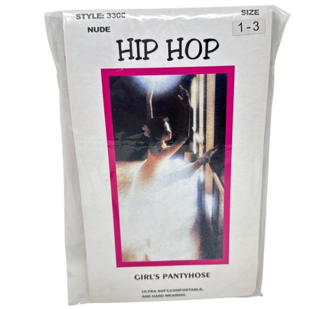Hip Hop Girls Pantyhose Nude Size 1-3